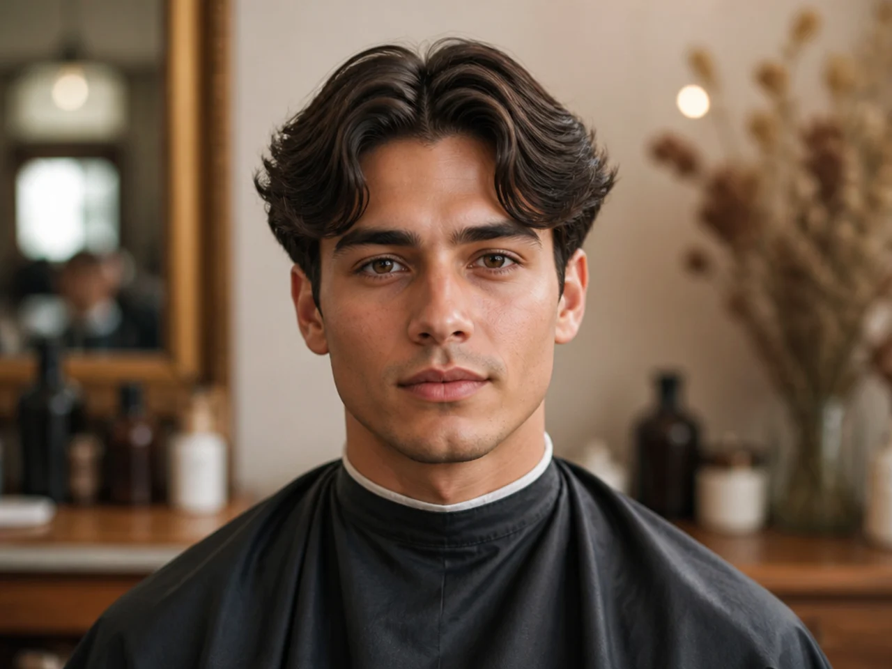 20 Short Middle Part Haircuts Worth Trying
