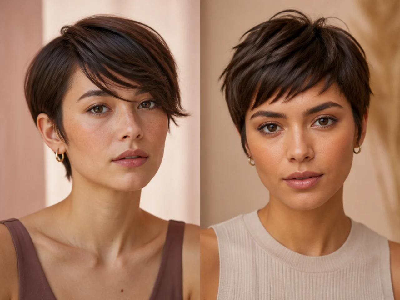 Brow-length and above-brow sweeps compared