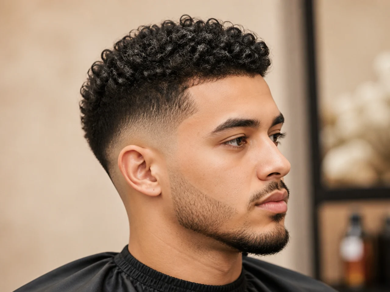 Curly Hair Fade
