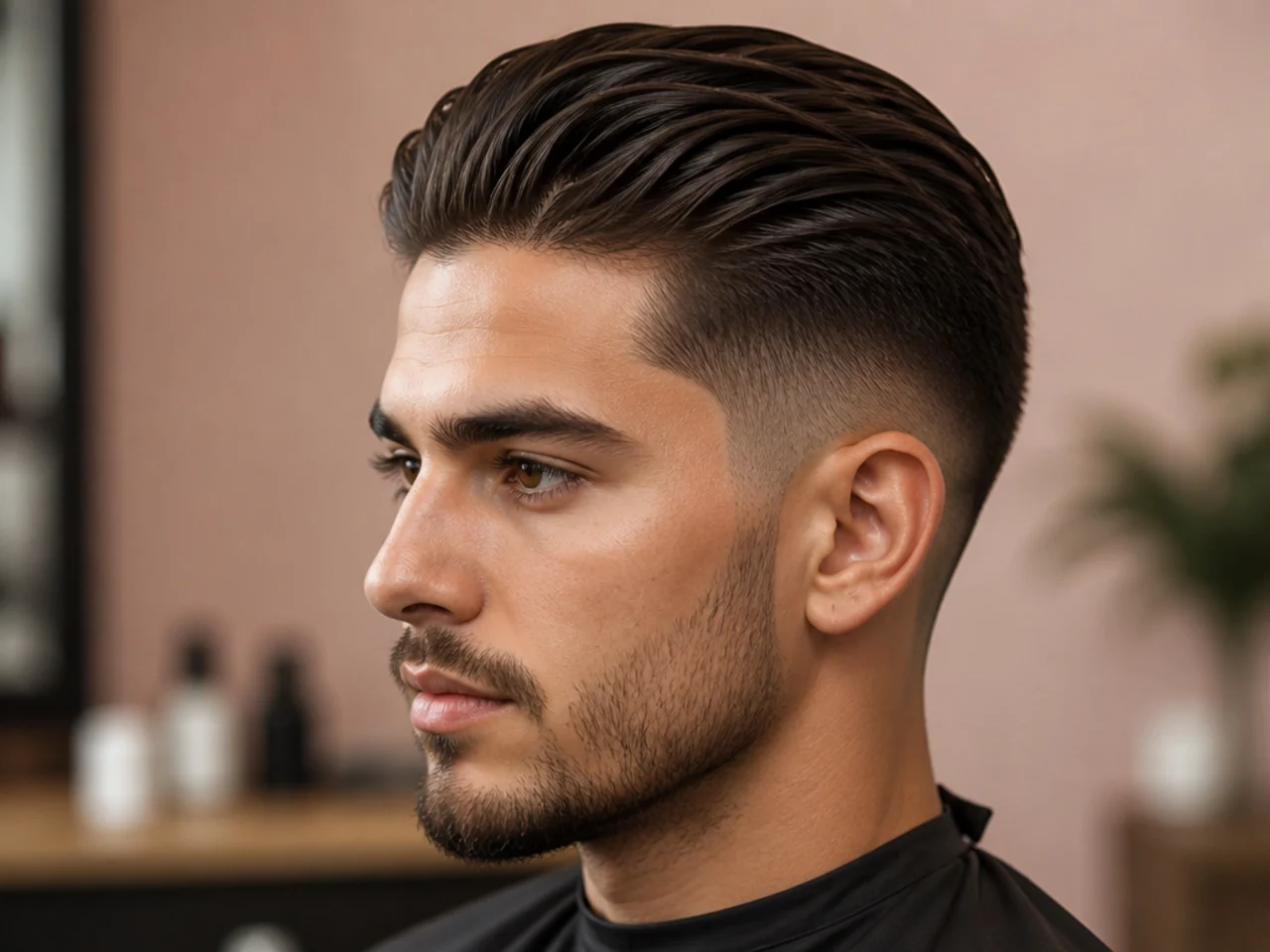 Slick Back Fade