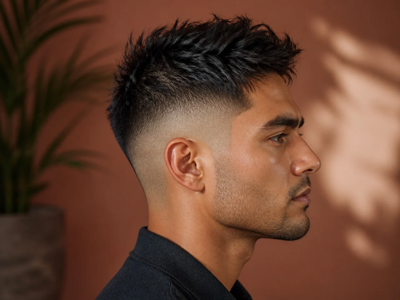 A short haircut holding its shape in humid weather