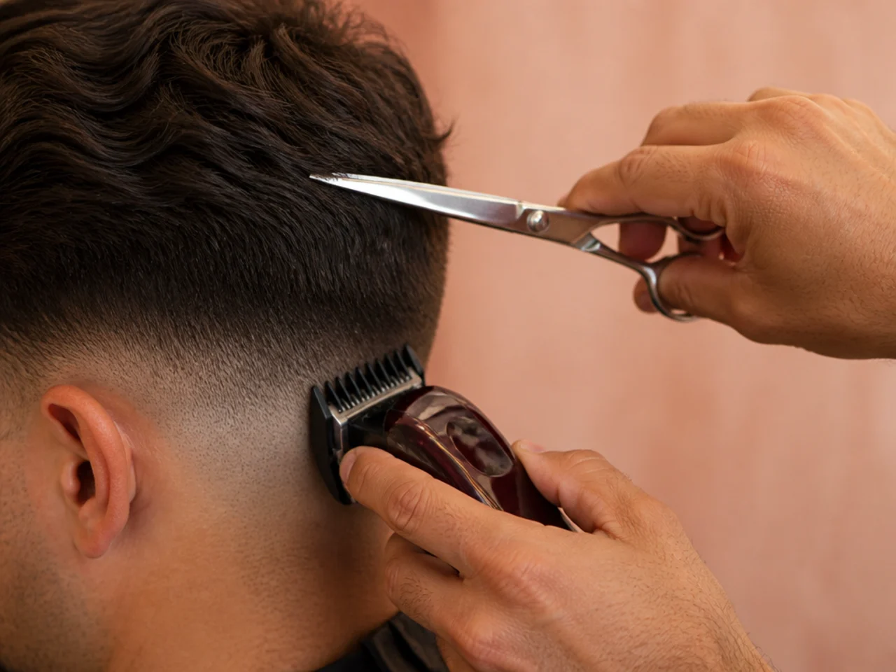 Clipper work compared with scissor work