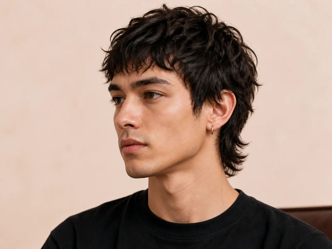 25 Short Wolf Cut Haircuts for Men