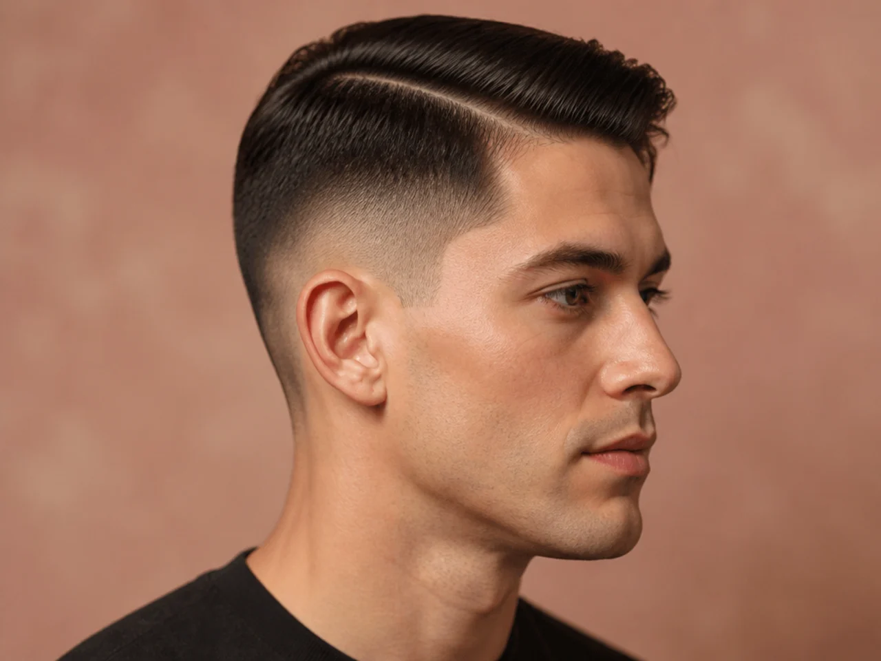 Fine Side Part Fade