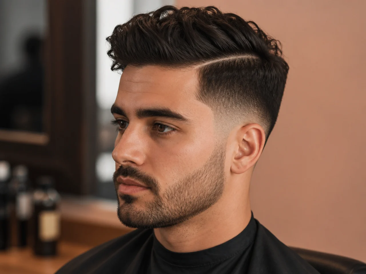 Textured Hard Side Part with Low Fade