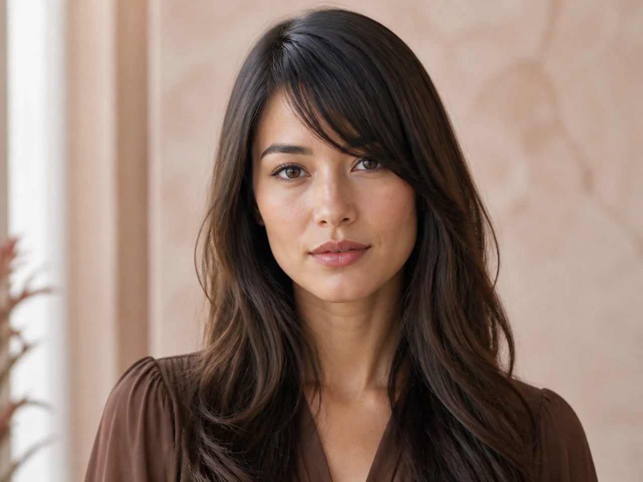 A fringe with a low shortest point on a long face