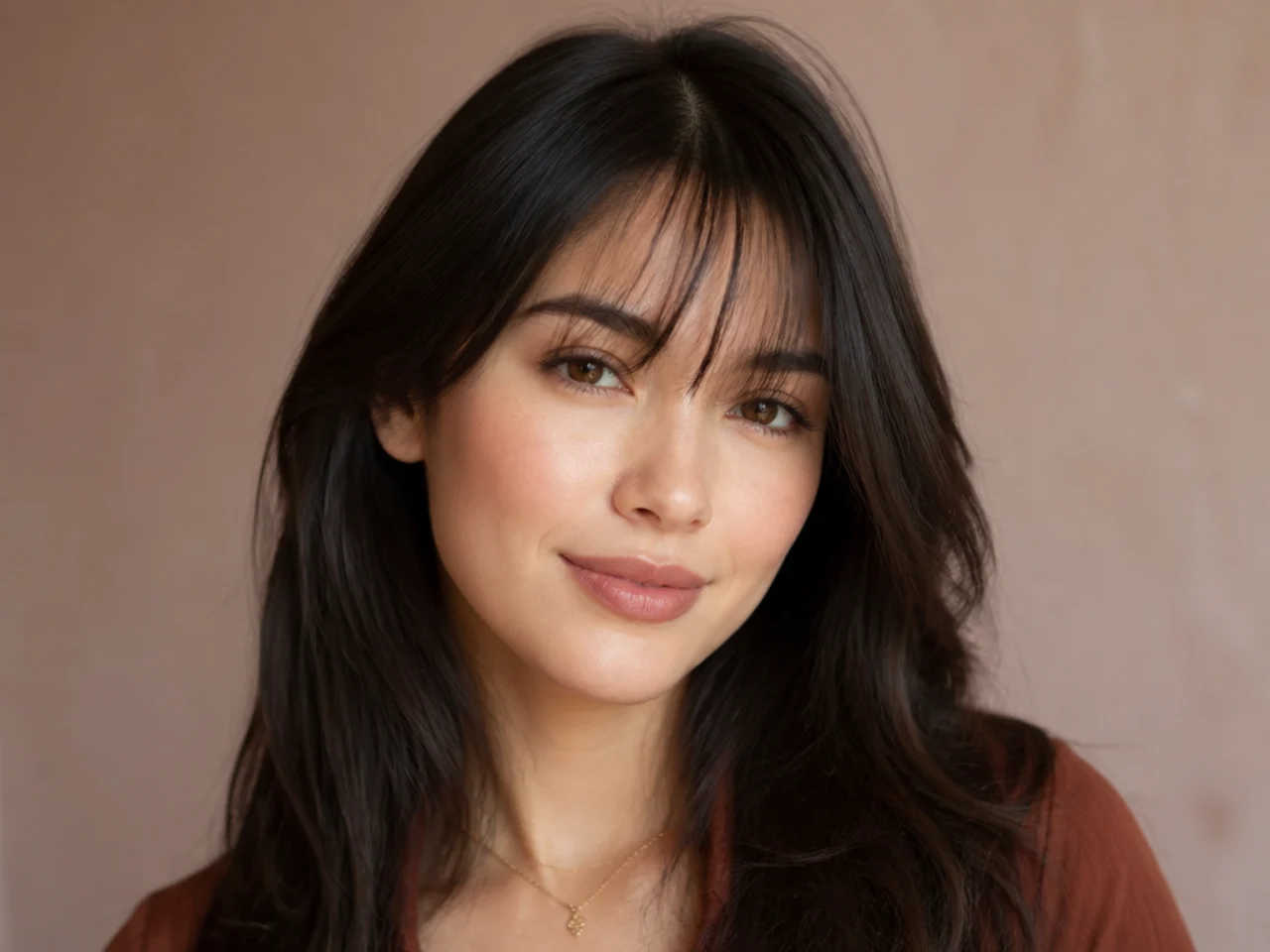 A see-through fringe cut from too shallow a section