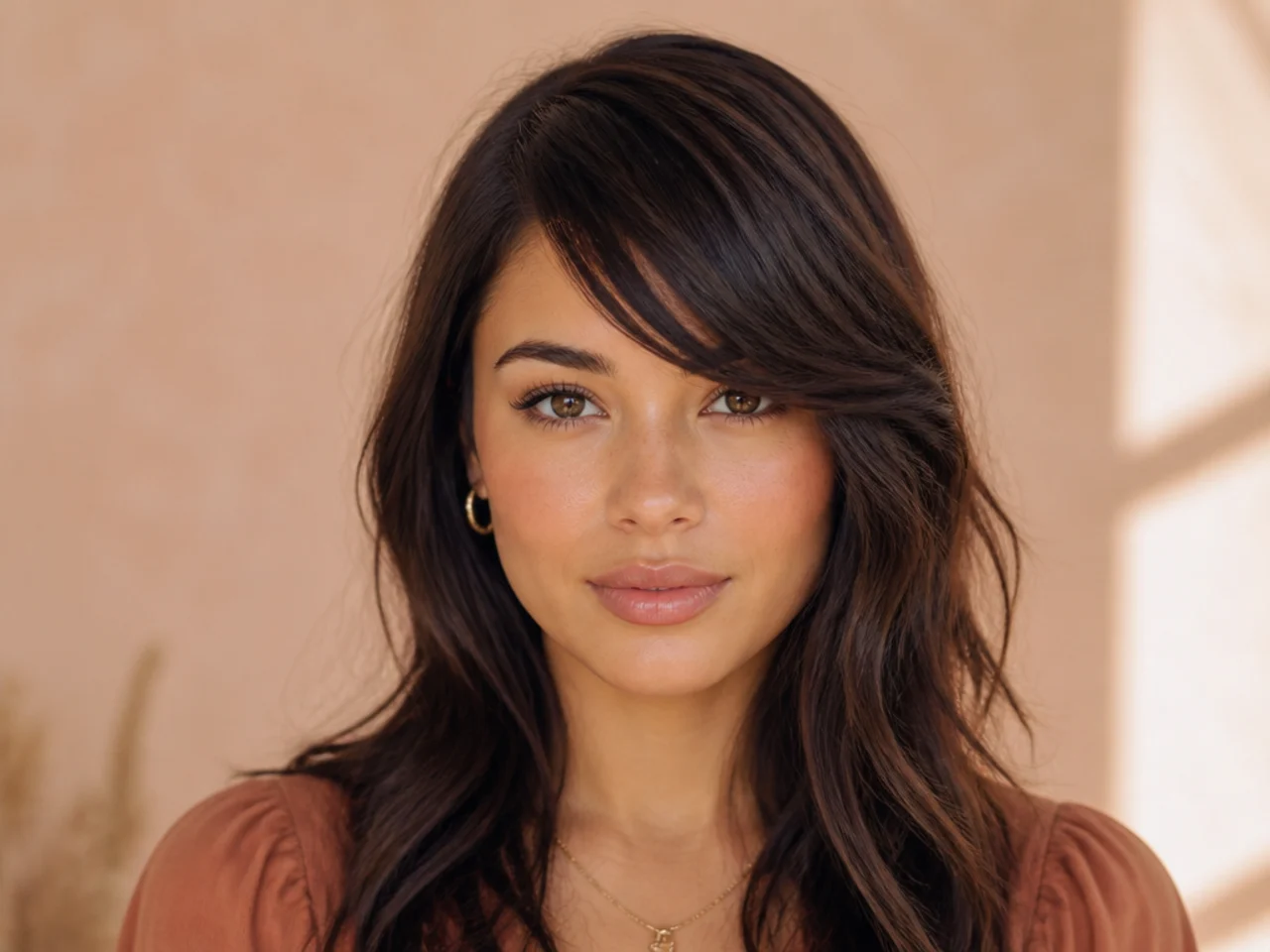 A steep-angle side swept fringe holding its direction