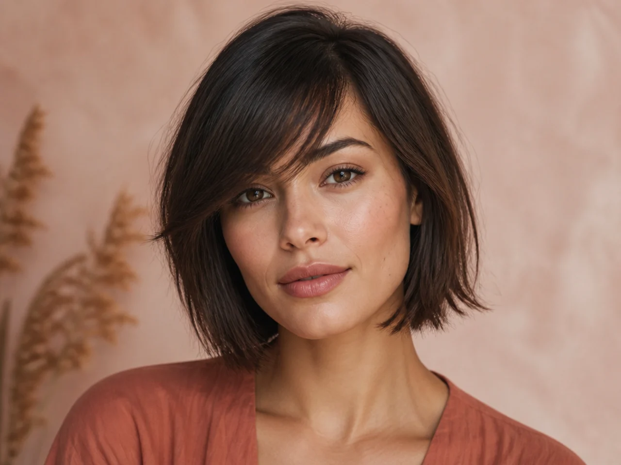 A long fringe with only its ends thinned