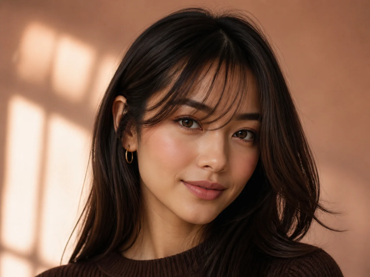 A see-through fringe from a shallow section