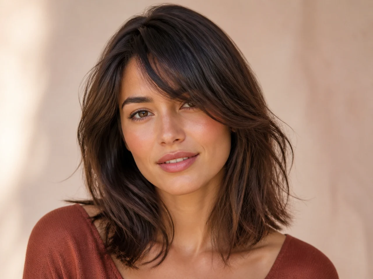25 Cute Side Swept Bangs Ideas to Try Now
