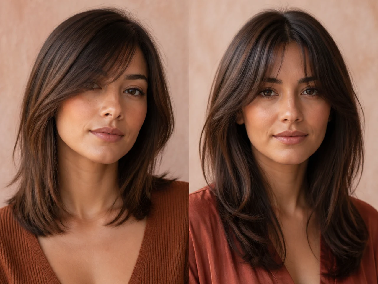 Fringes compared on fine hair