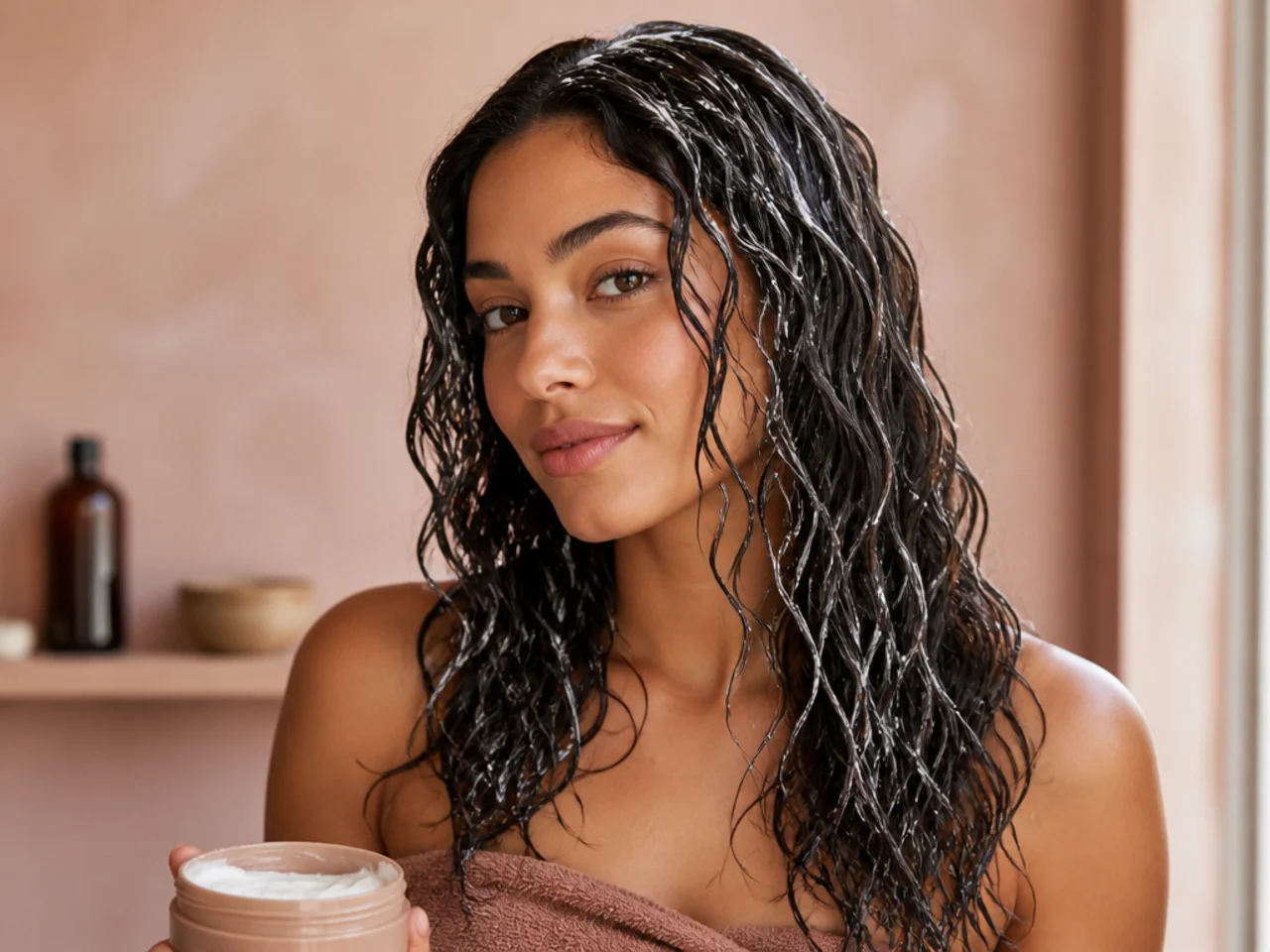 A weekly deep conditioner