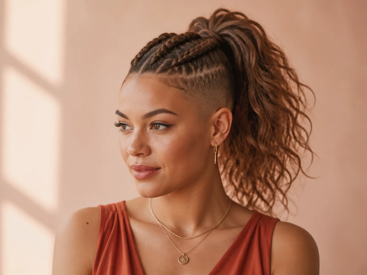 French Braid Undercut