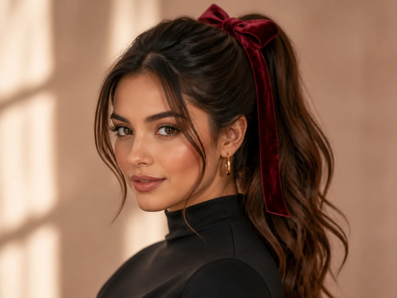 Velvet Ribbon Bow