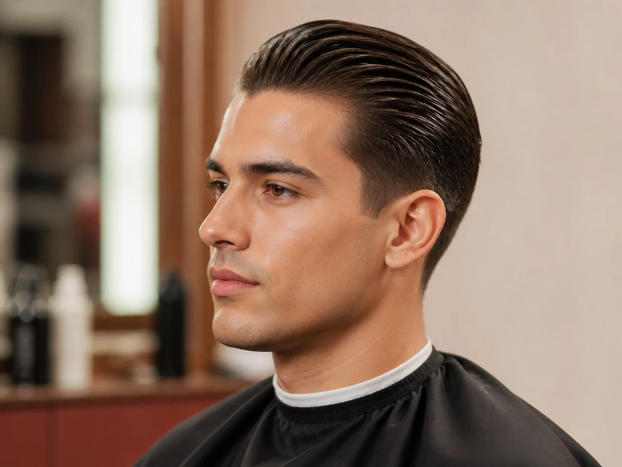 Short Slick Back