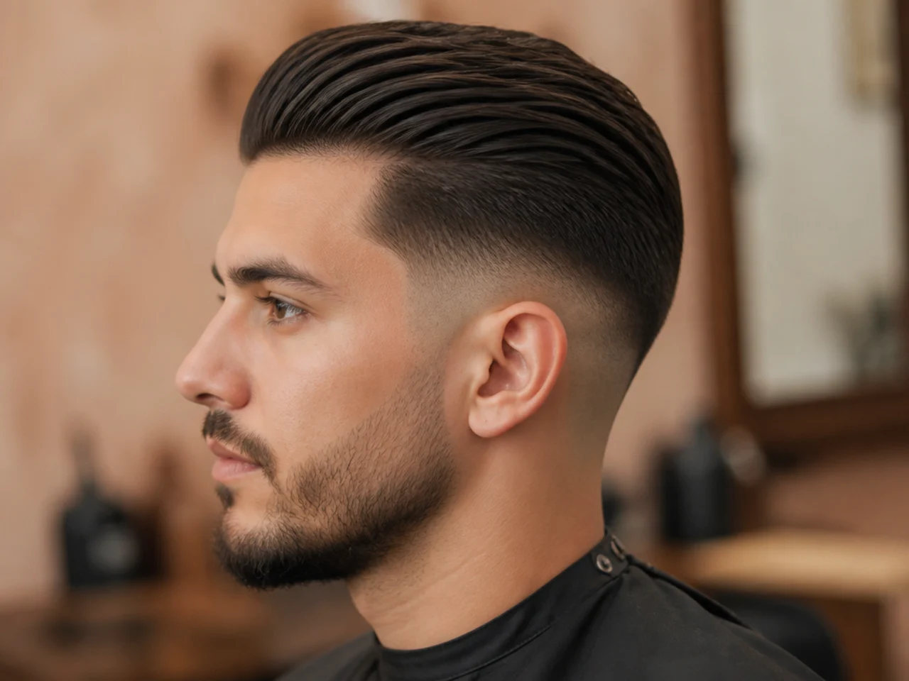 Slick Back Fade