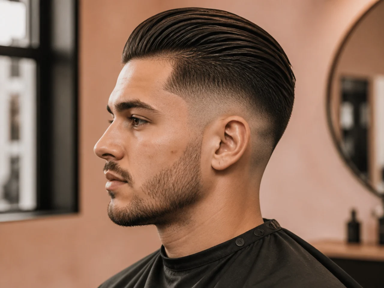 Slick Back Undercut Fade