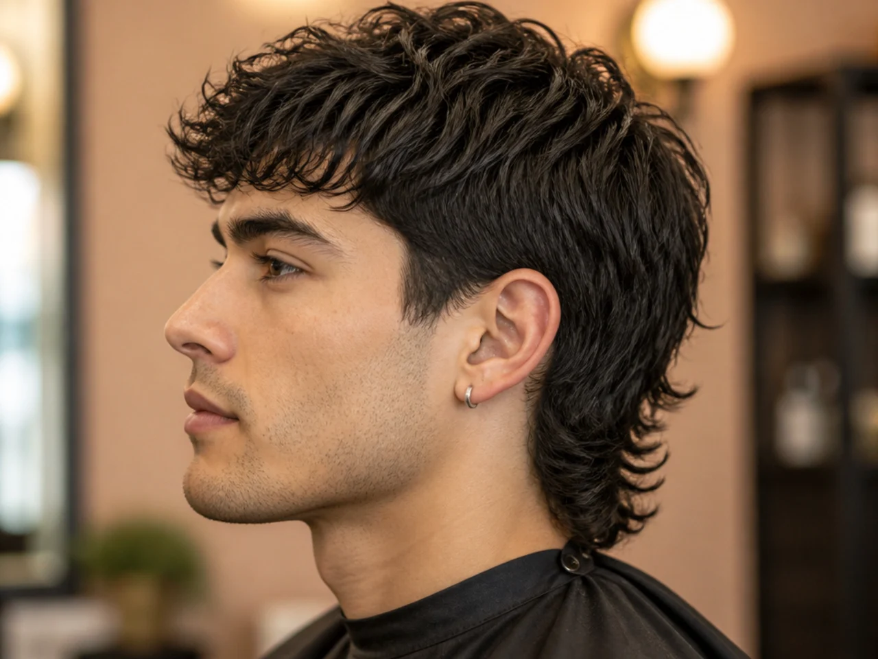 Trial-run mullet with lightest possible commitment and easy reversibility