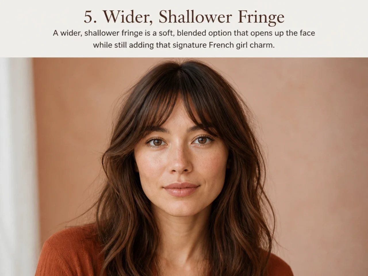 A wide but shallow fringe section