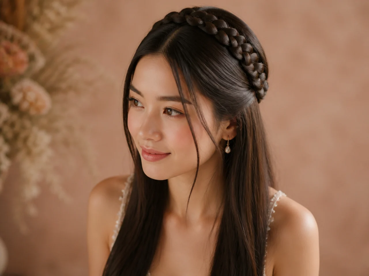 A crown braid