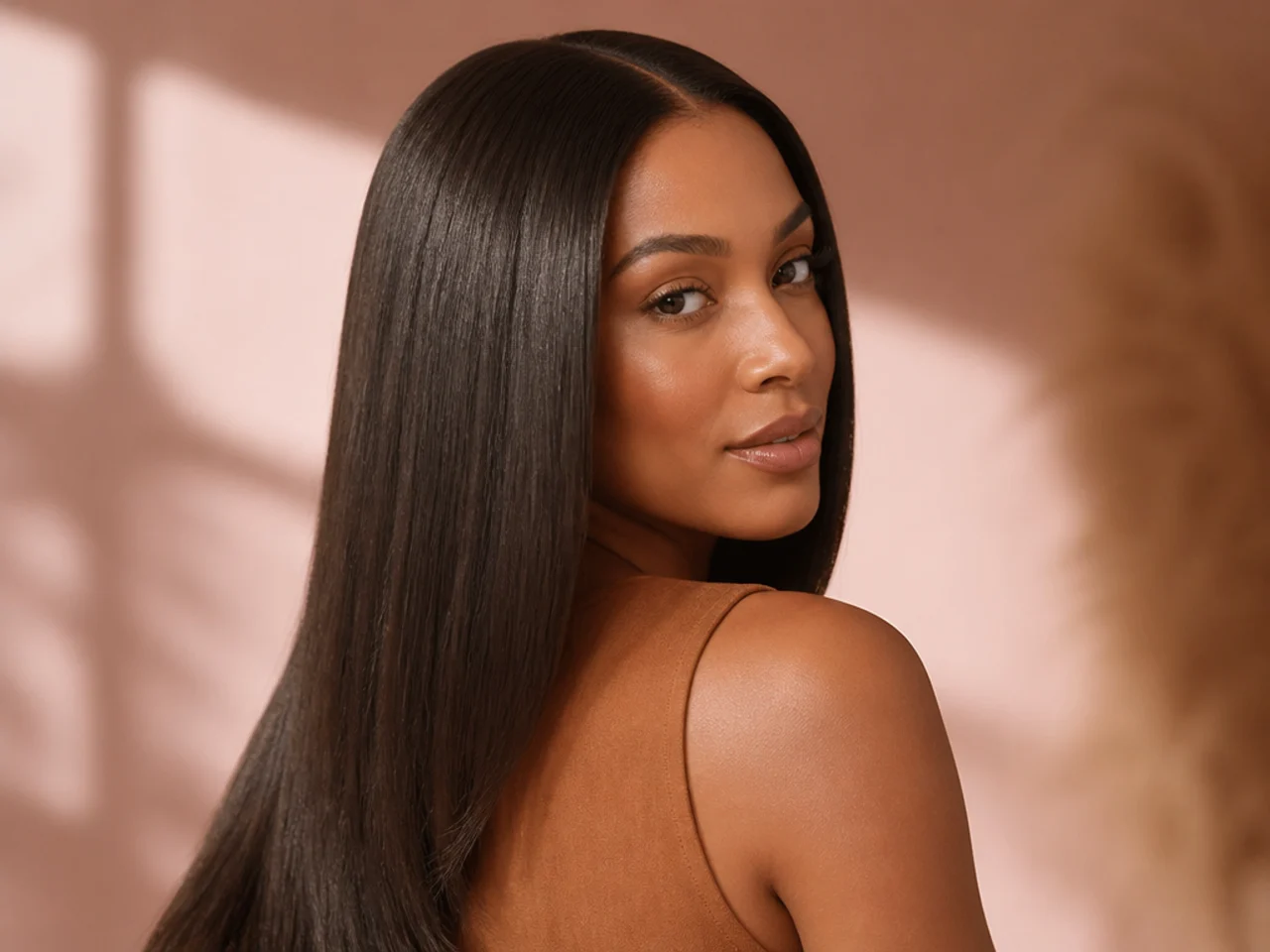 15 Sleek Straight Styles for Natural Hair