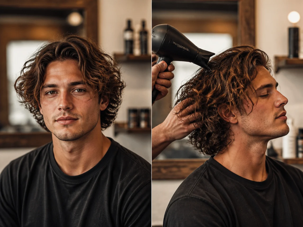 4. Dry Your Hair Naturally or with a Blow Dryer