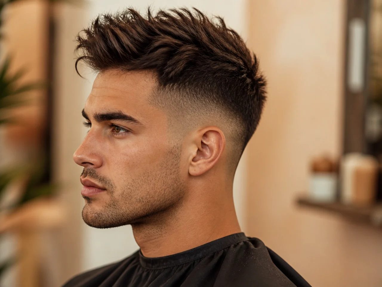 Faux Hawk Fade