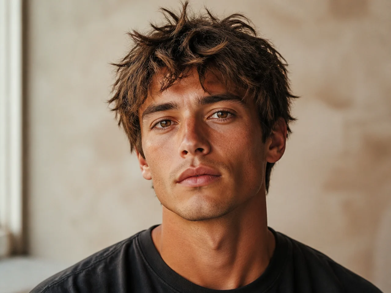 Messy Short Hair