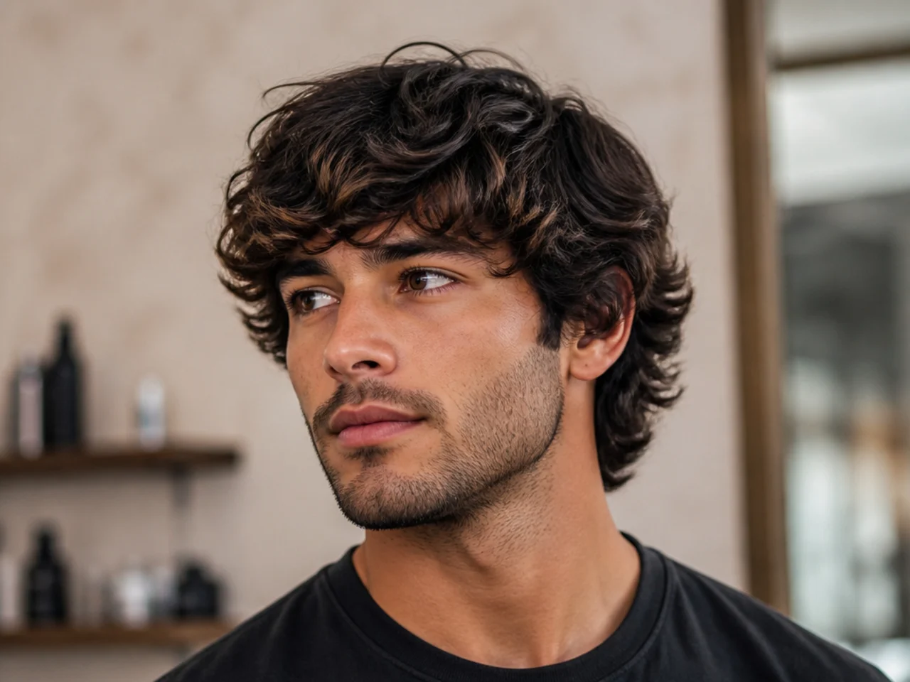 Thick Wavy Fringe
