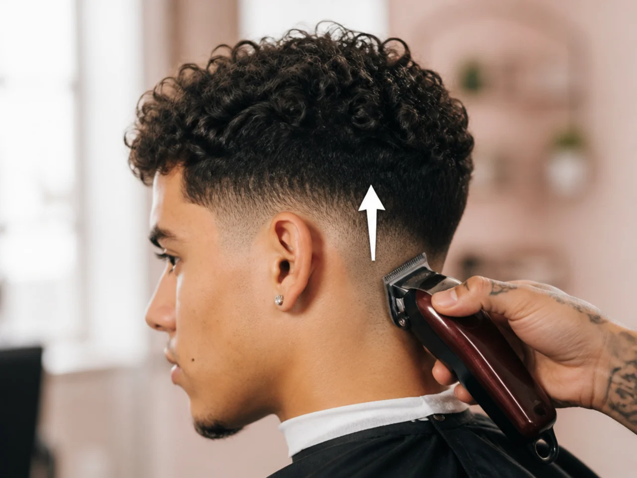 Clipper moving upward against the growth direction