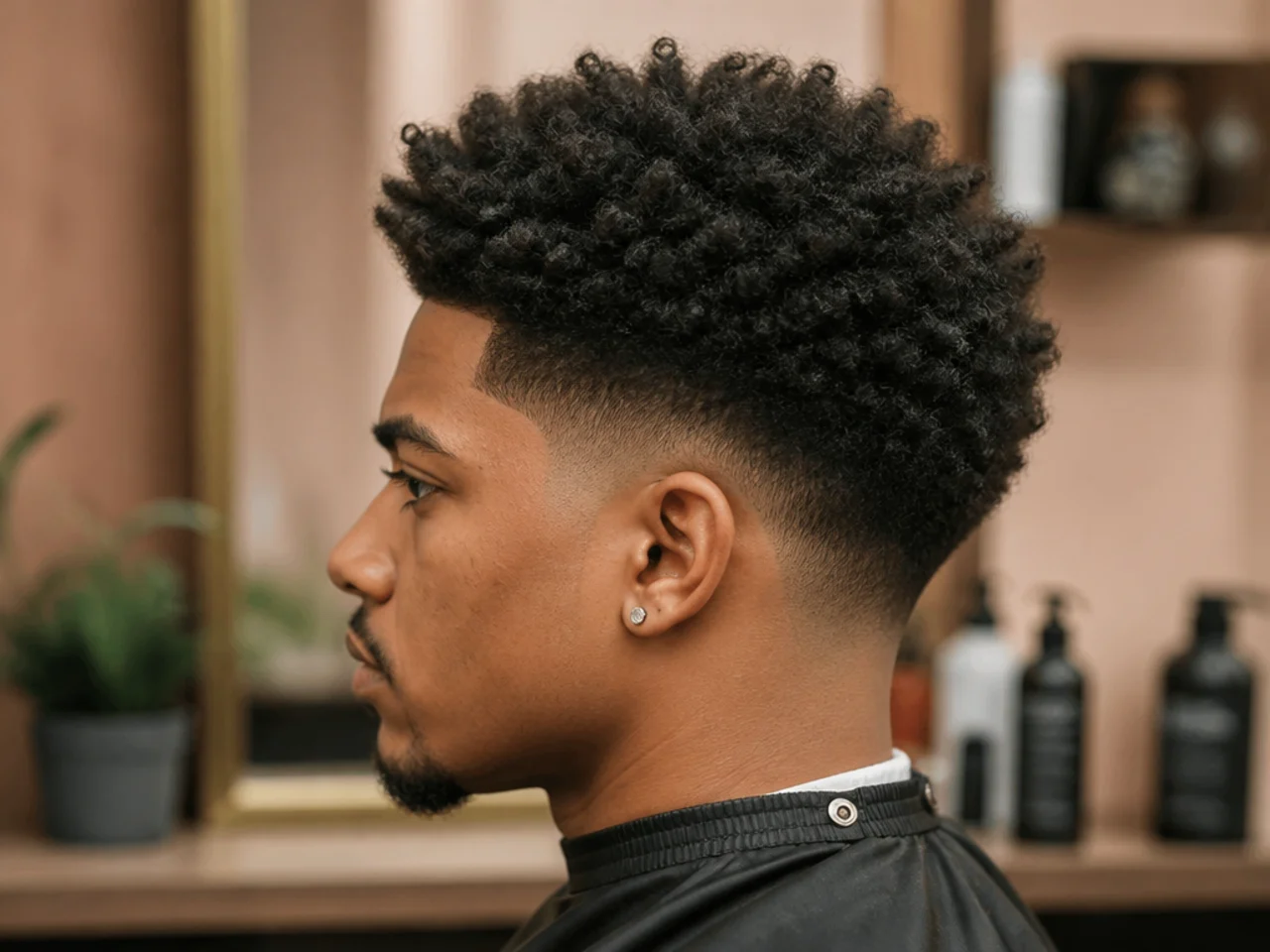 Sponge-defined coils with a taper fade