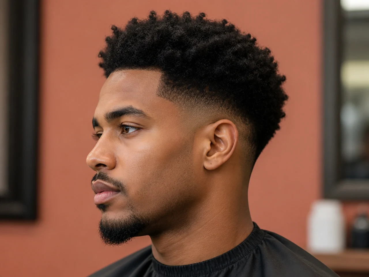 10. Afro Taper Fade