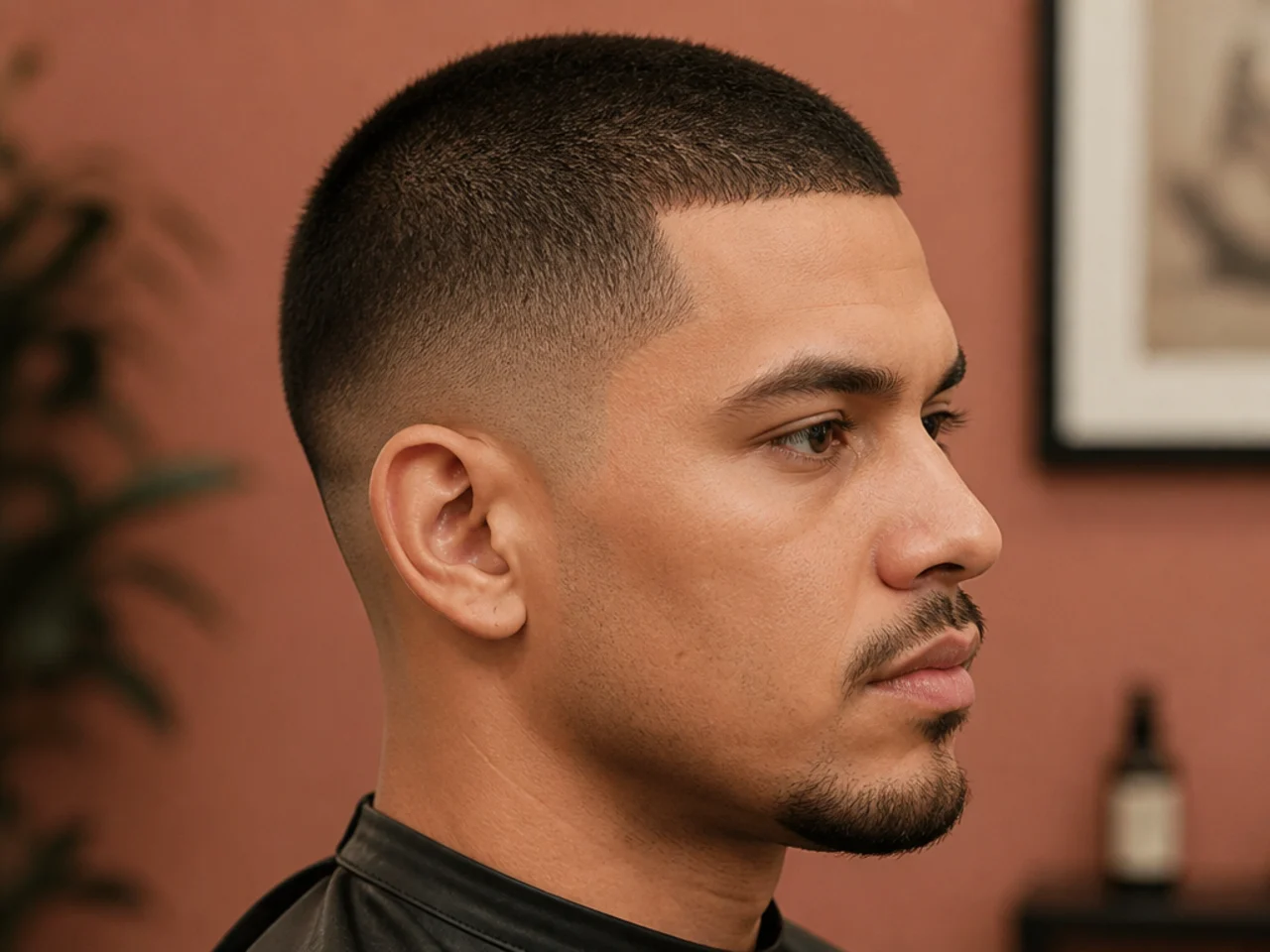 7. Low Fade Buzz Cut