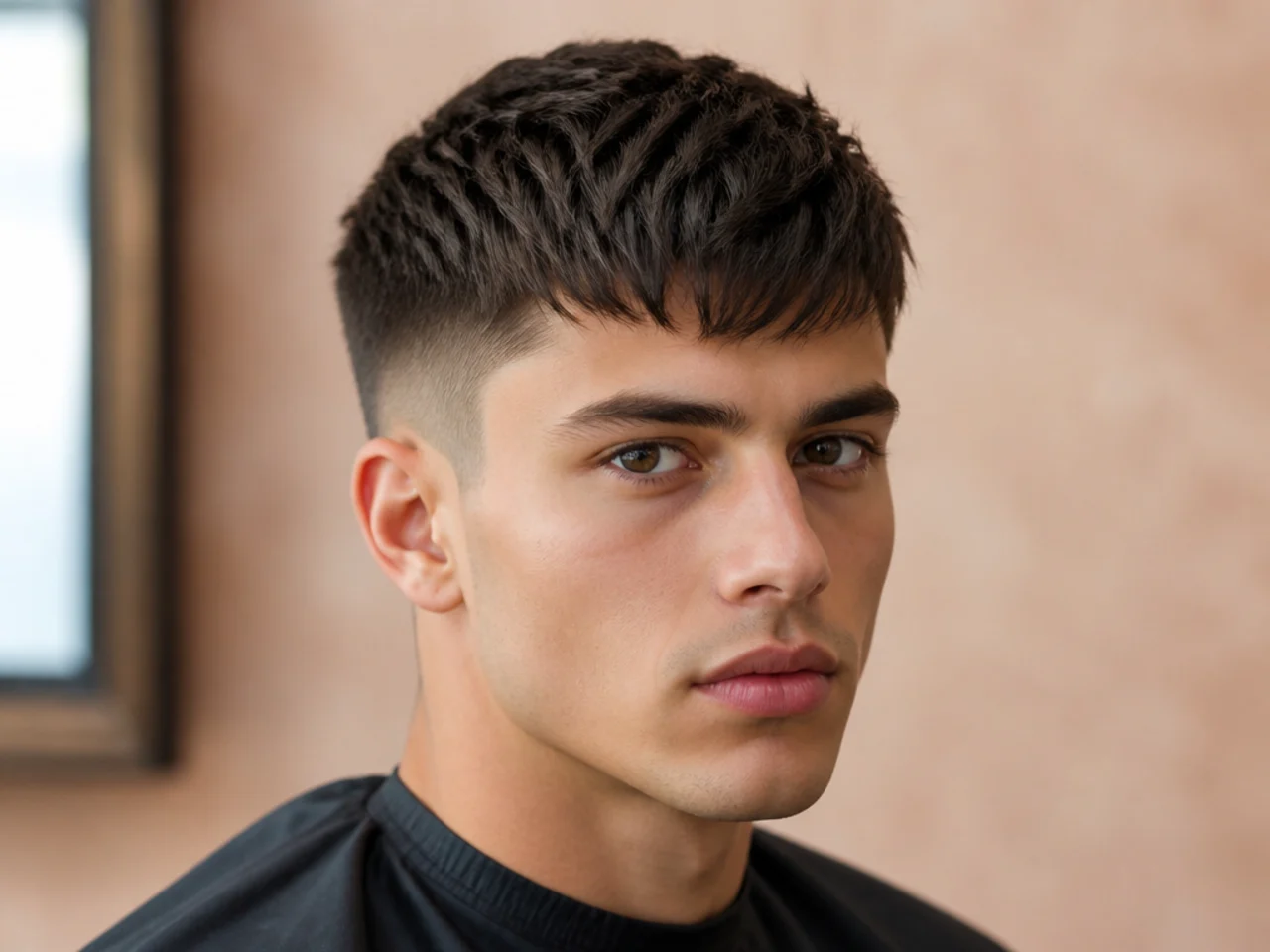 Crew Cut with Fringe