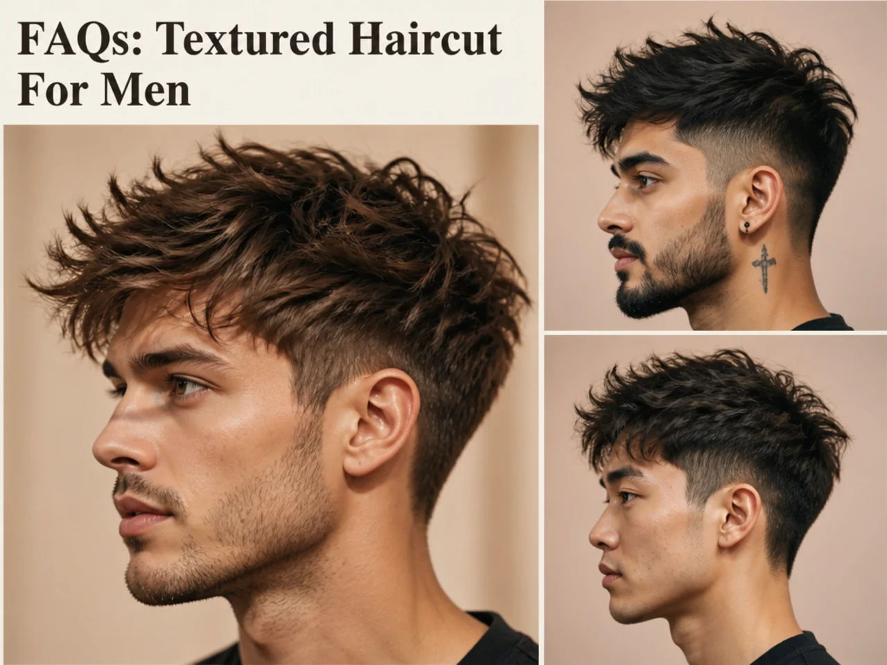 FAQs: Textured Haircut For Men