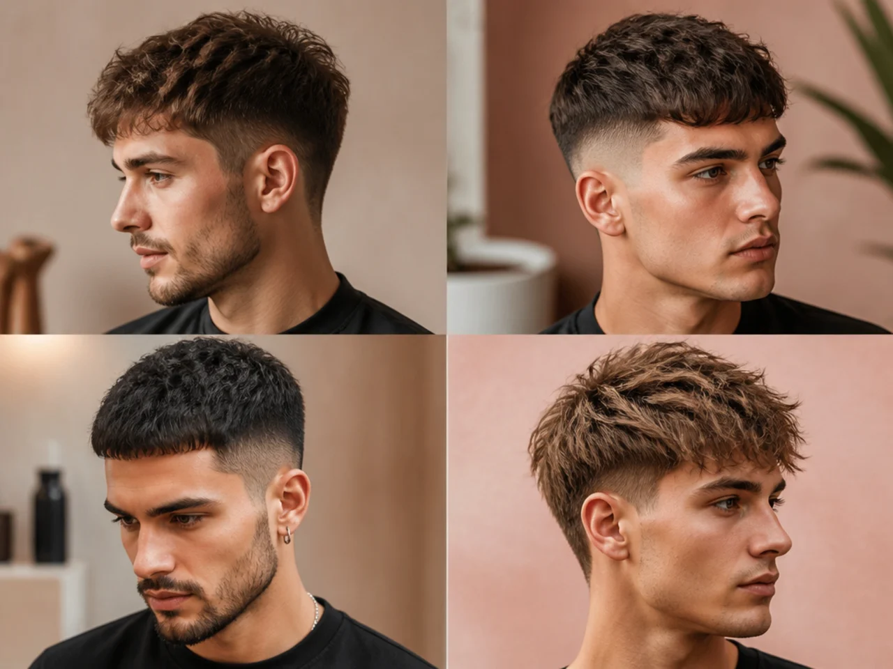 Popular Short Textured Men's Haircuts