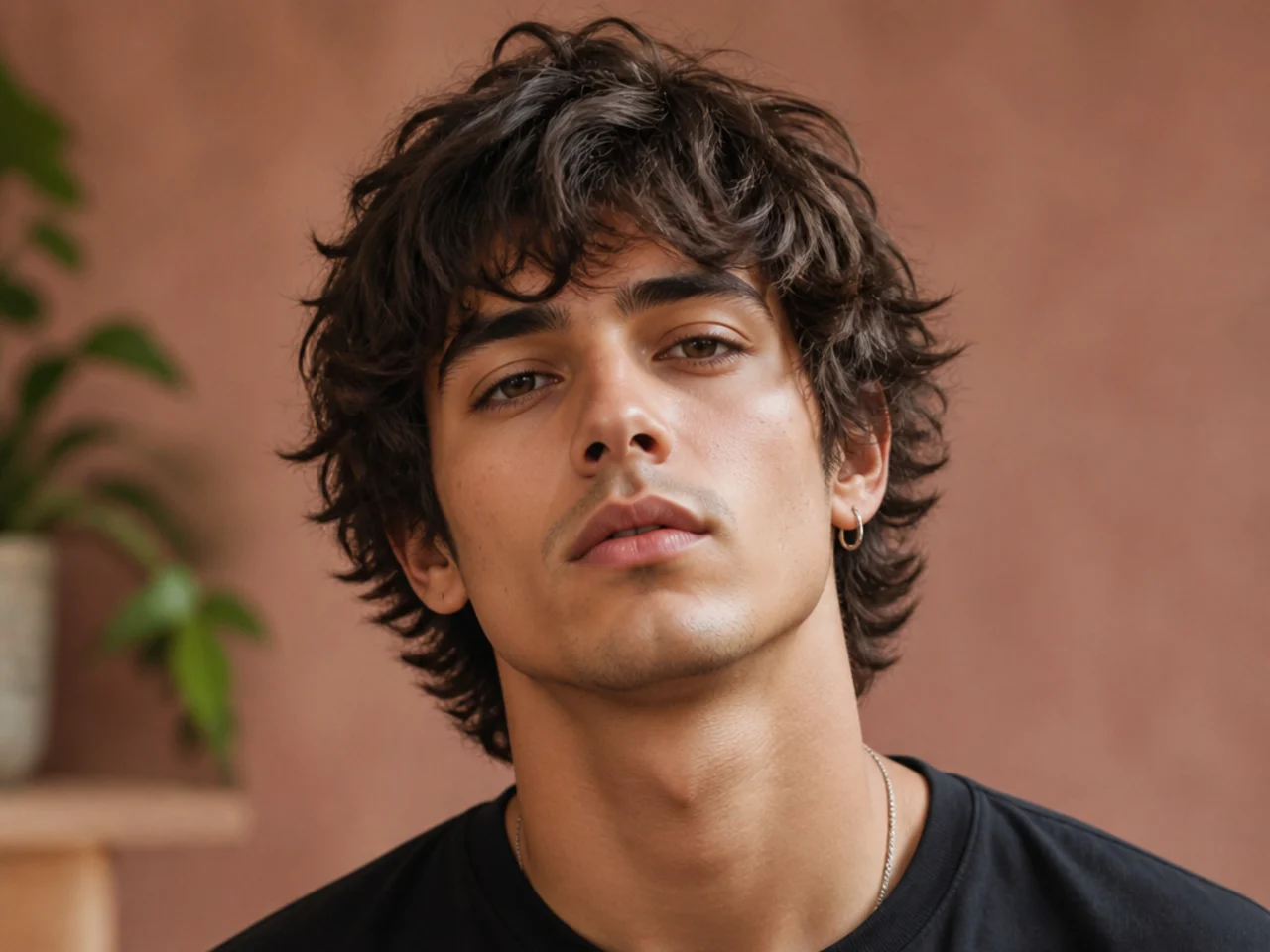 Textured Shaggy Hair