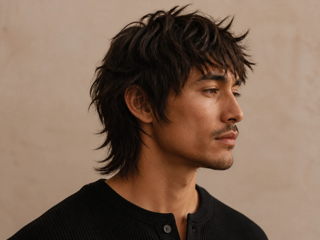 20 Textured Wolf Cut Haircuts for Men