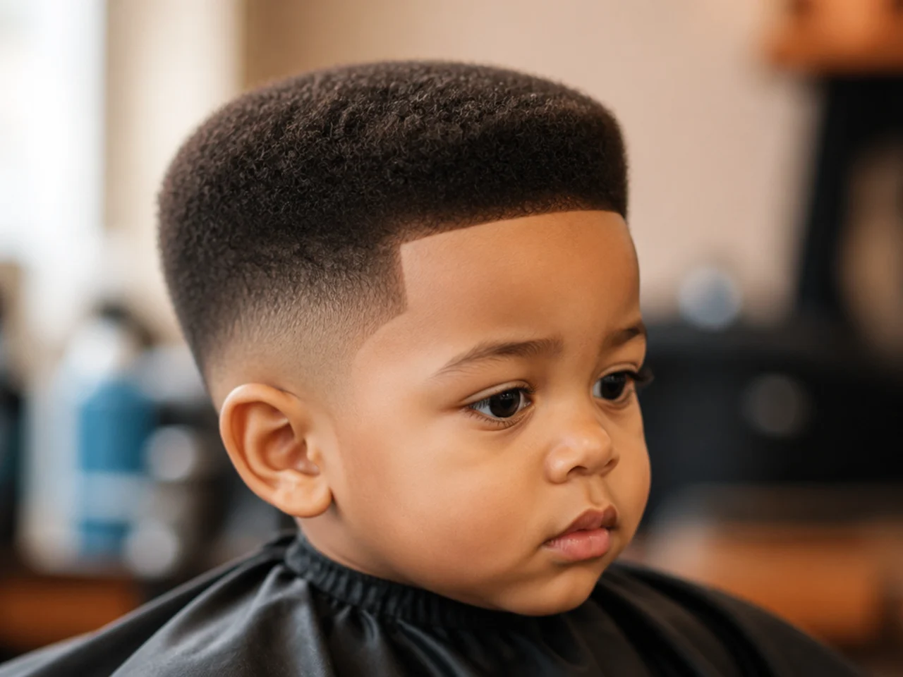 A toddler with a low high-top and rounded corners