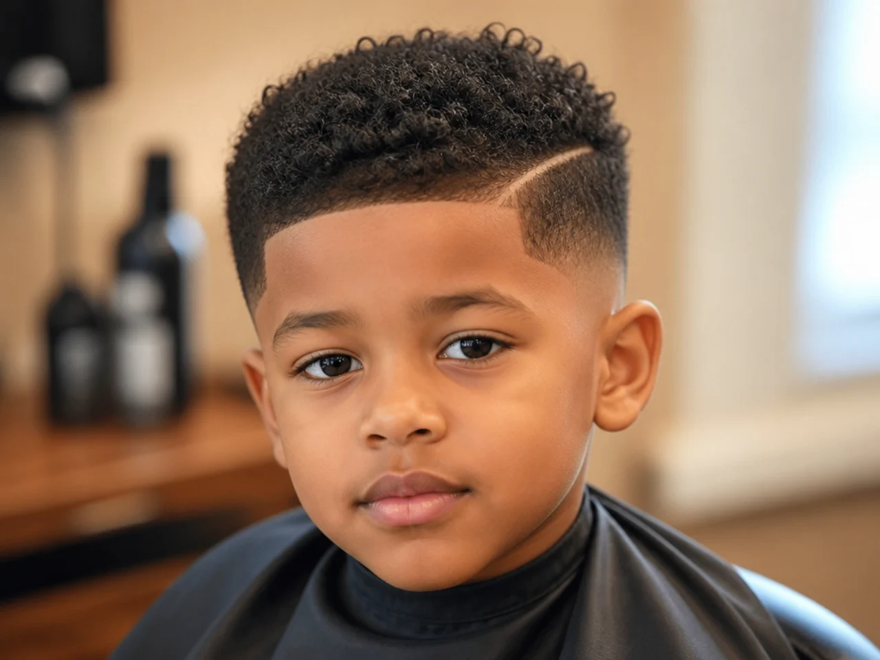 A line-up softening two weeks after a haircut
