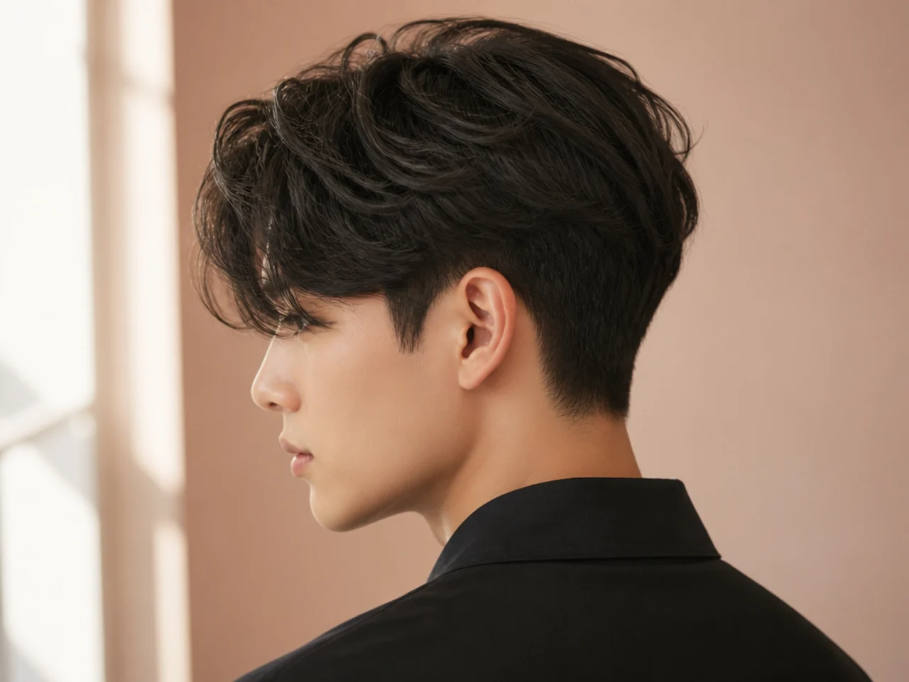 A cut from a generic Korean haircut request