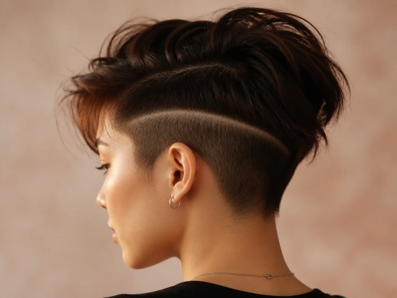 An undercut line placed higher than intended