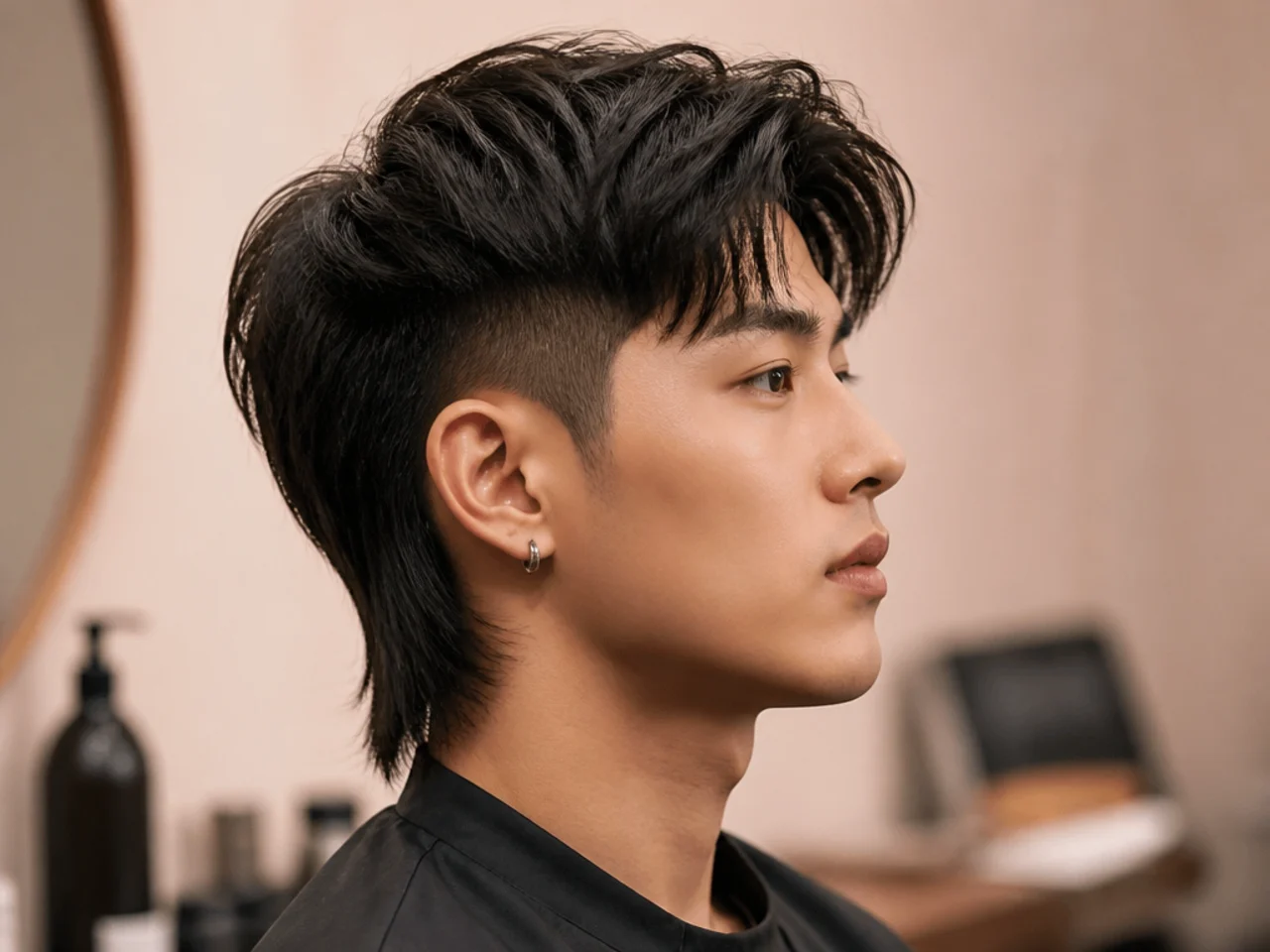 Two Block Mullet