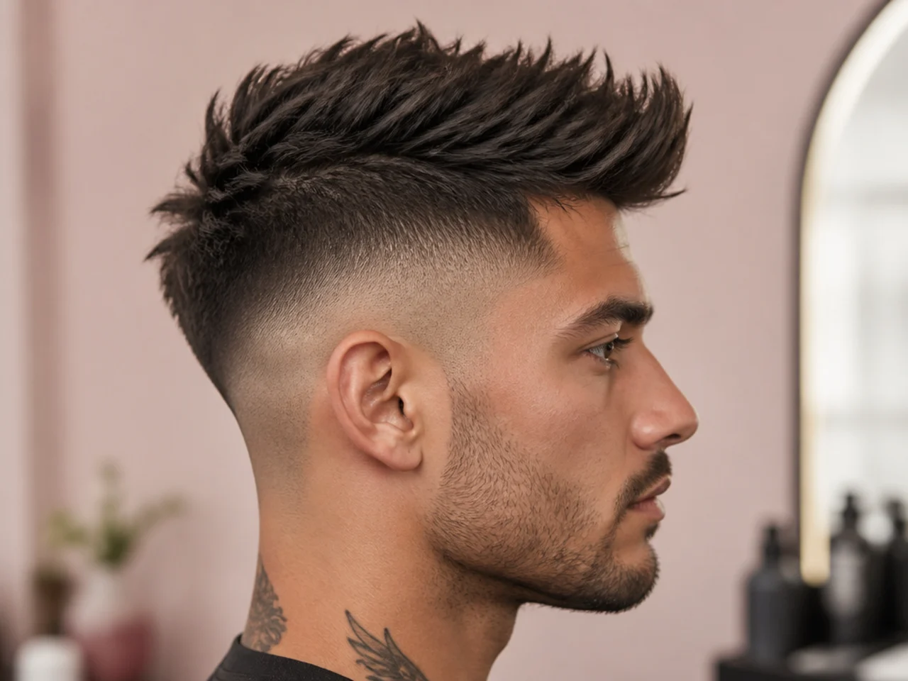 Edgy High Fade Undercut
