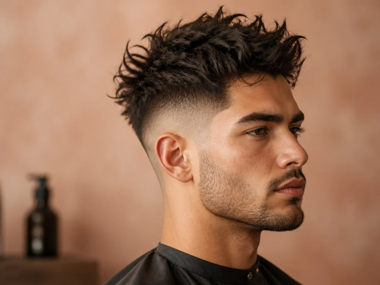Rebellious Burst Fade Undercut