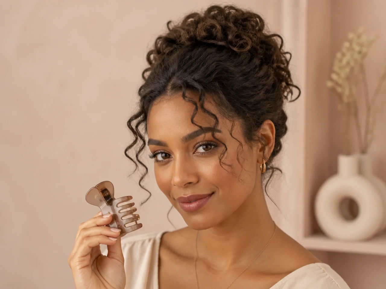 What is best tool for medium hair updos?