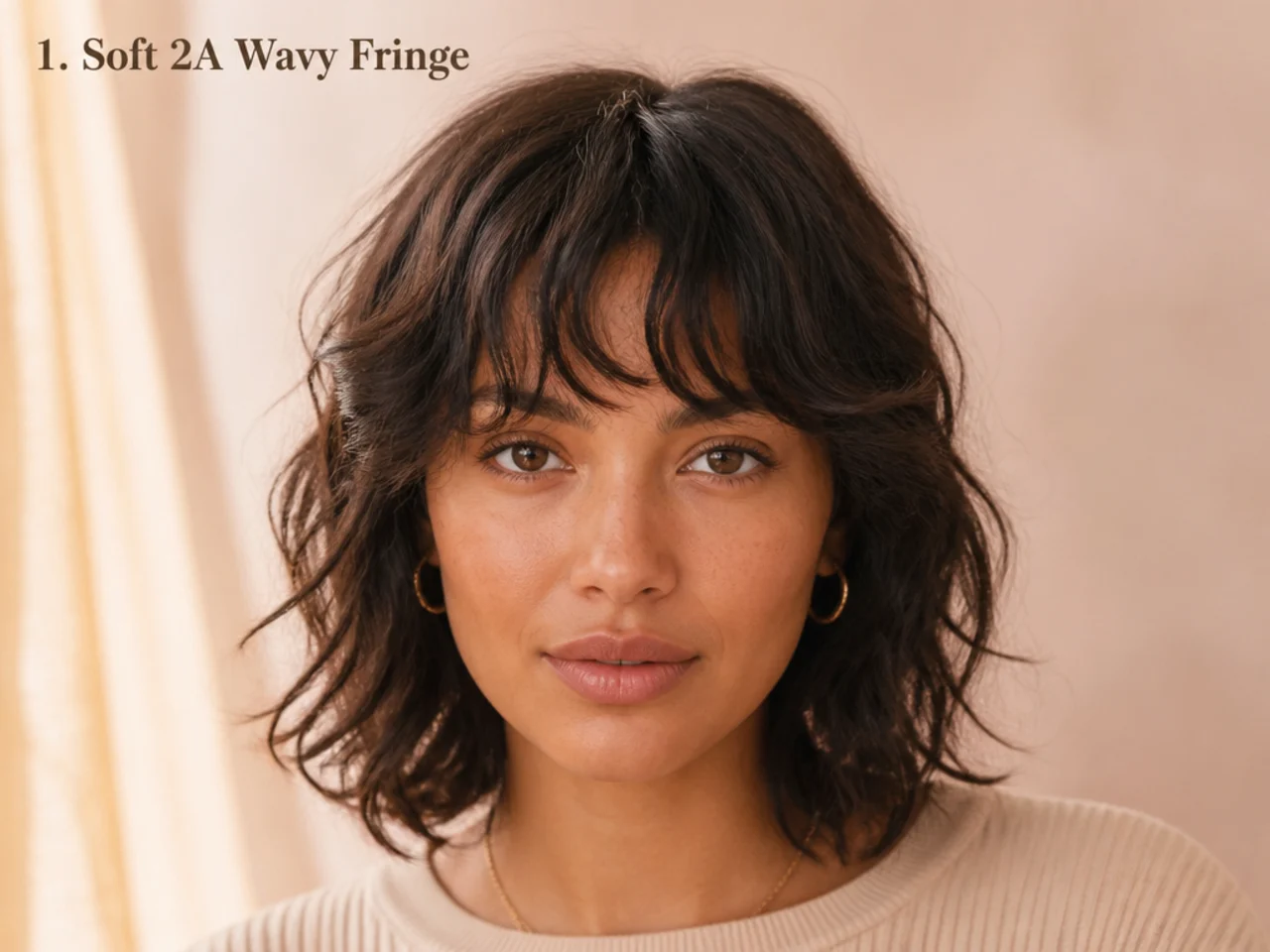 20 Wavy French Bangs Ideas to Try Now