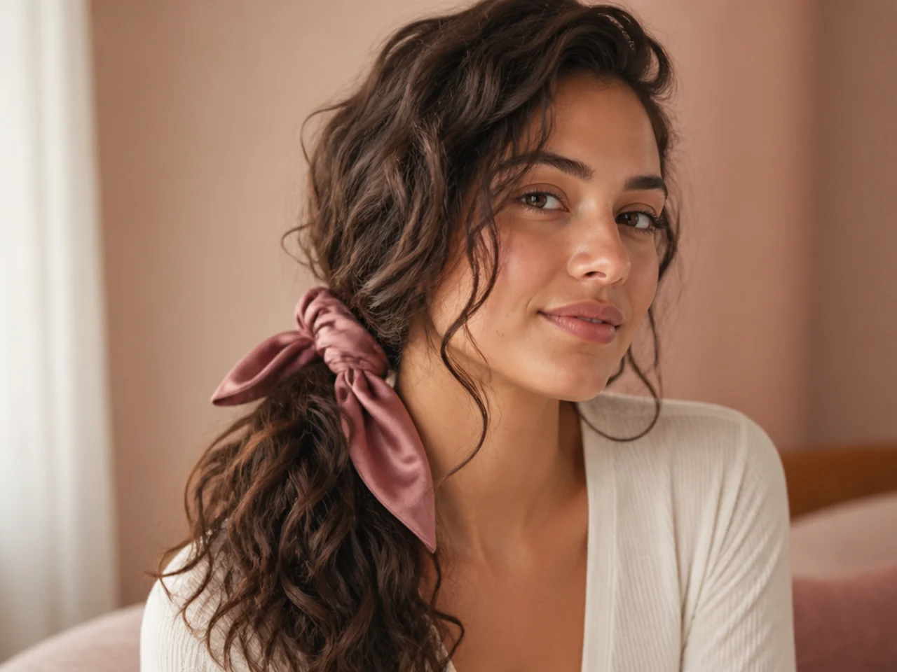 A fabric tie used for a night gather