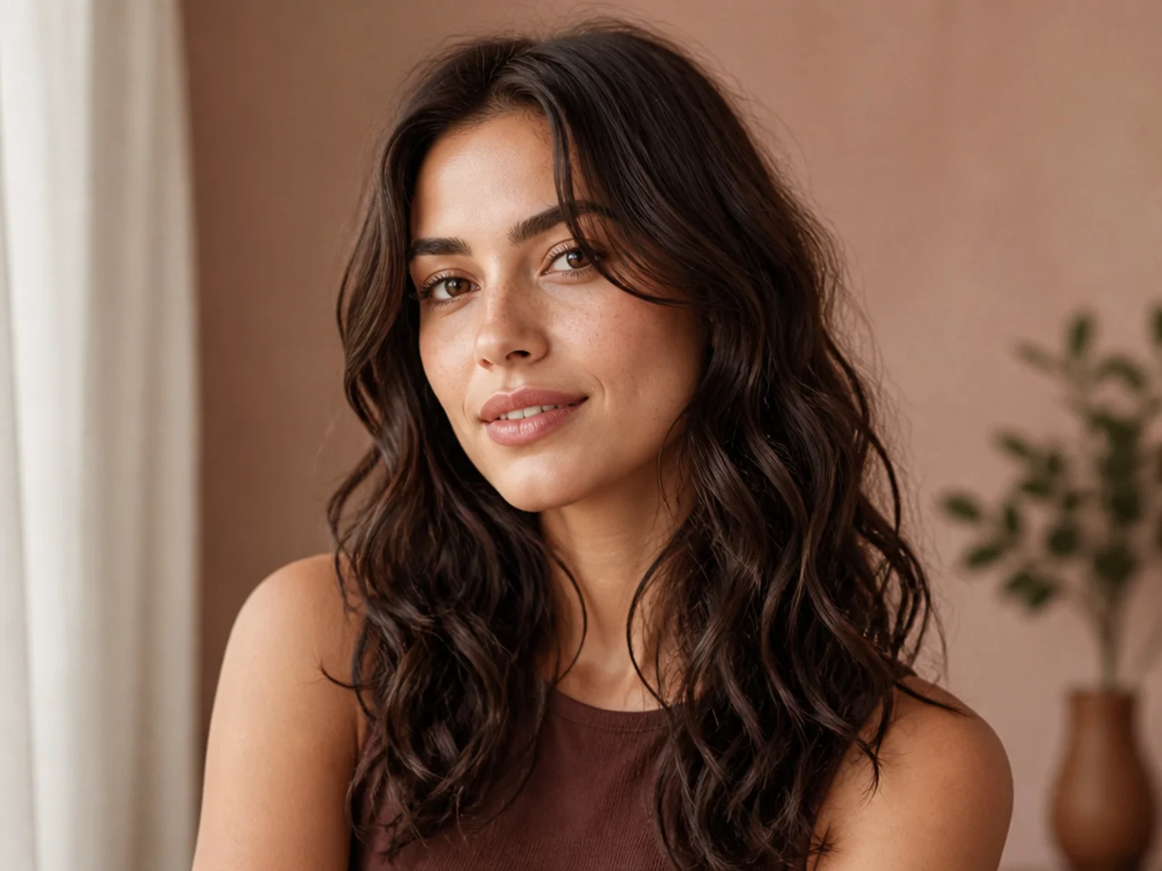 A light gel tested on 2A hair